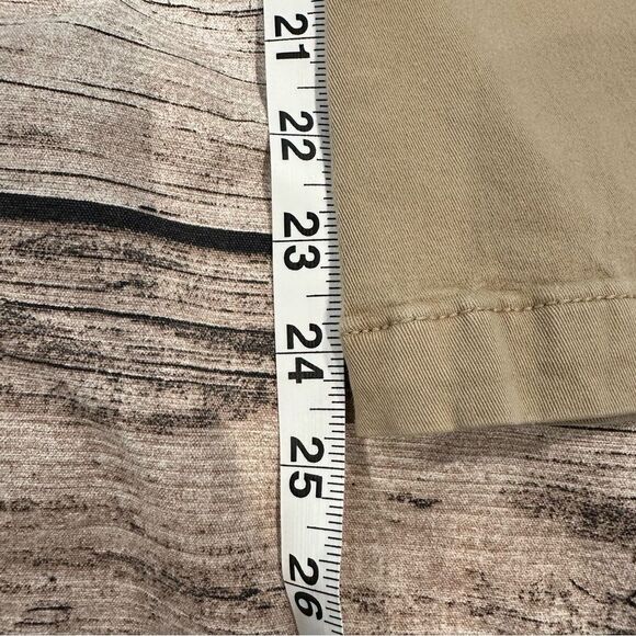 American Eagle Outfitters Kick Boot Khaki Pants Size 8 Extra Short (25” inseam) - Picture 3 of 11